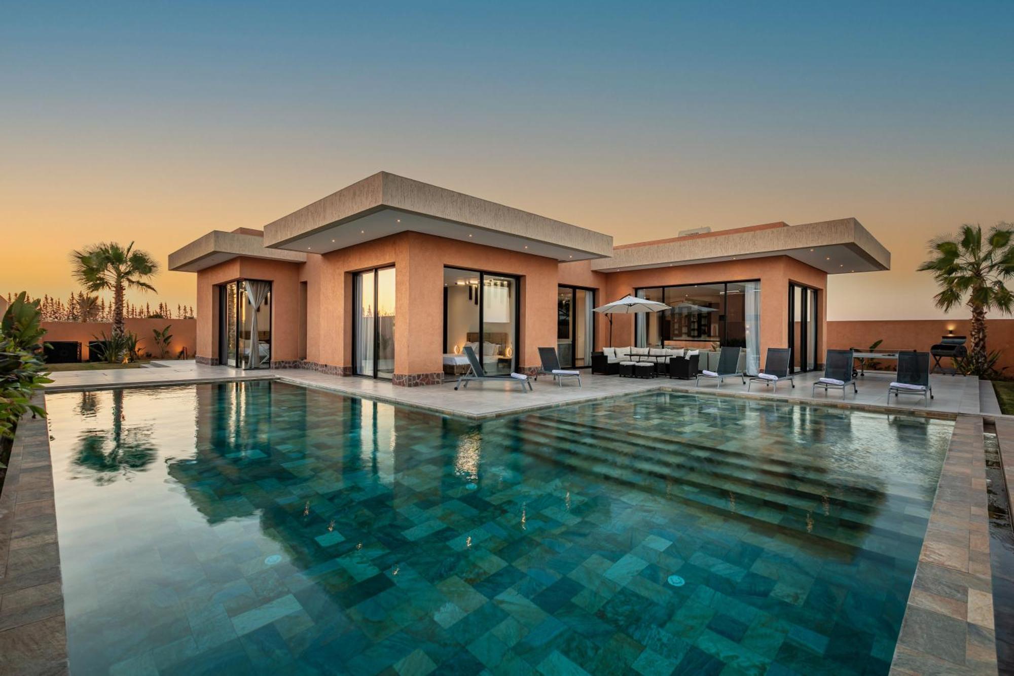 New, La Perle Rouge, Piscine Chauffée, Personels Villa Marrakesch